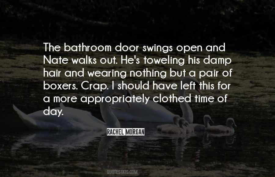 Bathroom Door Sayings #657535