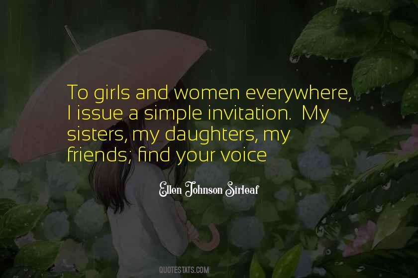 My Daughters Sayings #499966