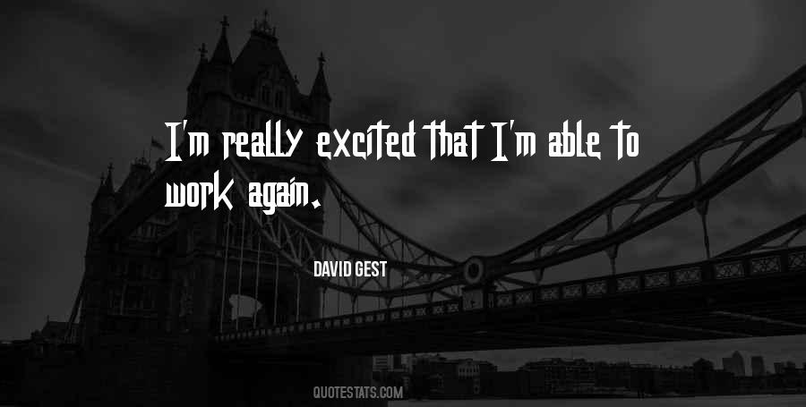 David Gest Sayings #1861718