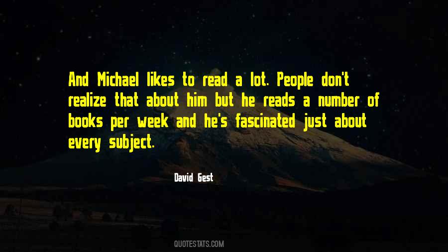 David Gest Sayings #198085