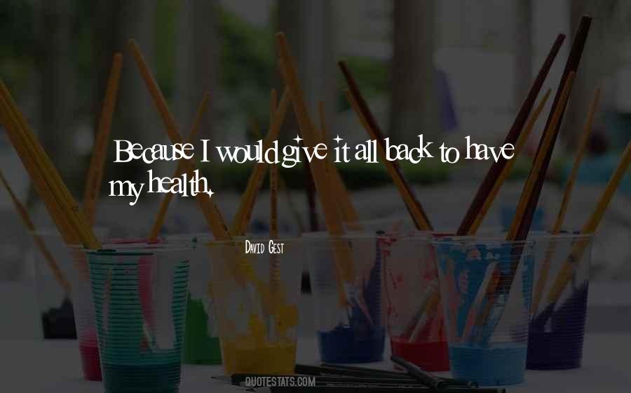 David Gest Sayings #626236