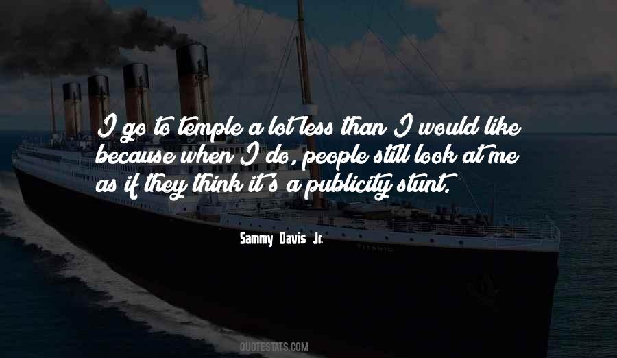 Sammy Davis Sayings #1678607