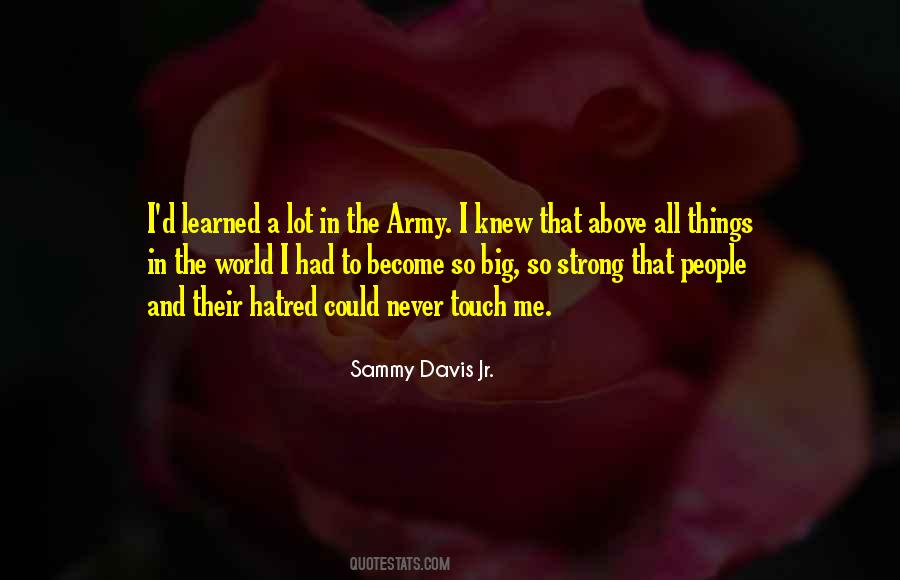 Sammy Davis Sayings #536076