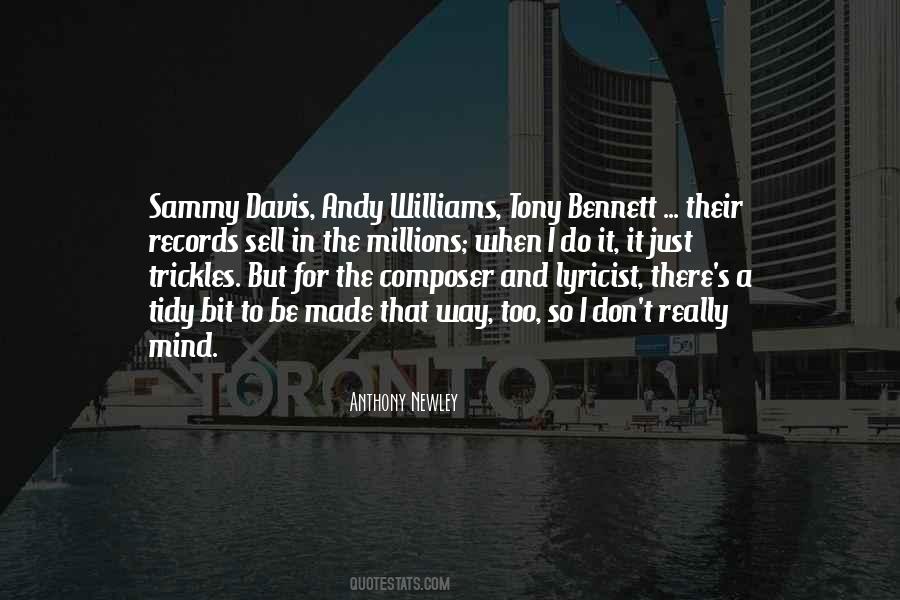 Sammy Davis Sayings #641293