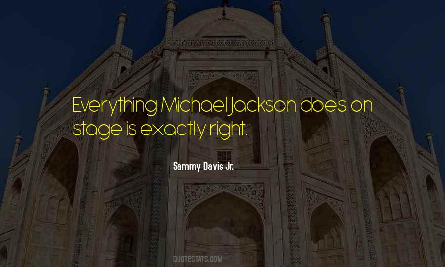 Sammy Davis Sayings #881426