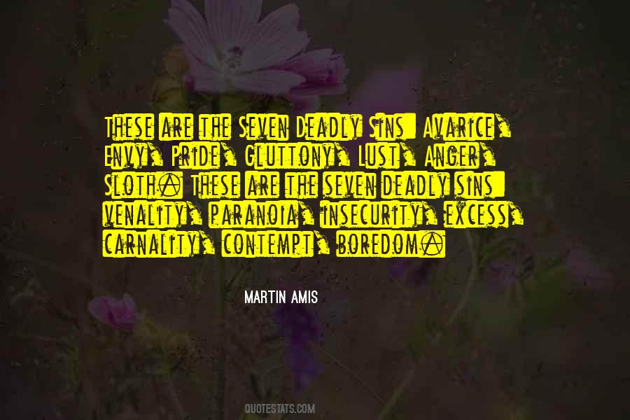 Seven Deadly Sayings #171688