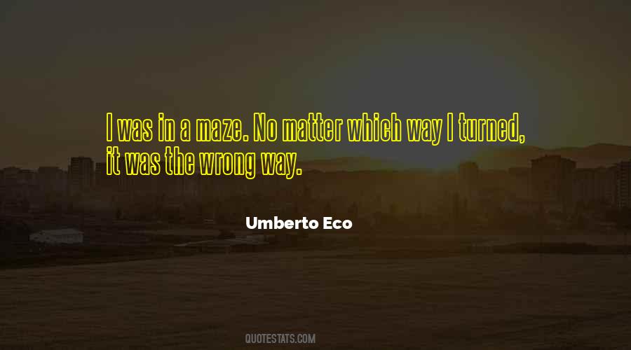 Quotes About Wrong Way #1323845