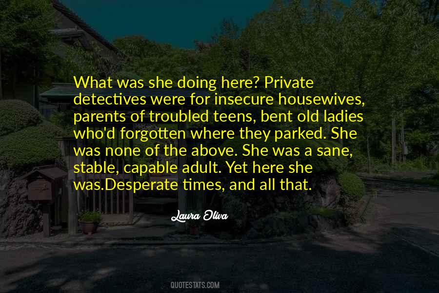 Private Detective Sayings #731903