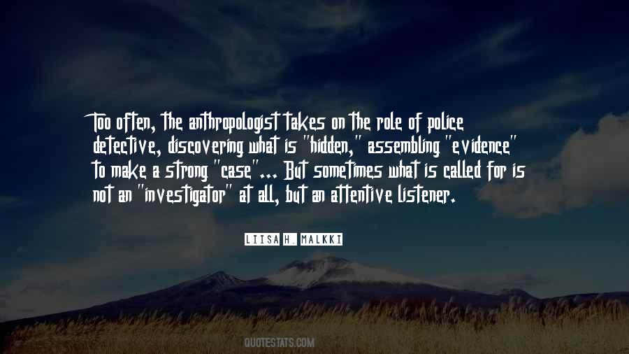 Police Detective Sayings #1529491