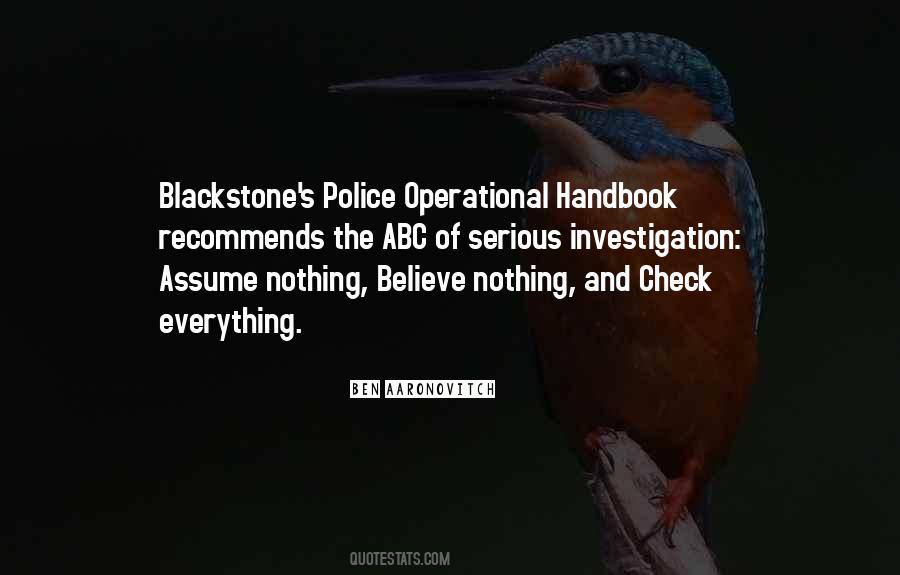 Police Detective Sayings #586719
