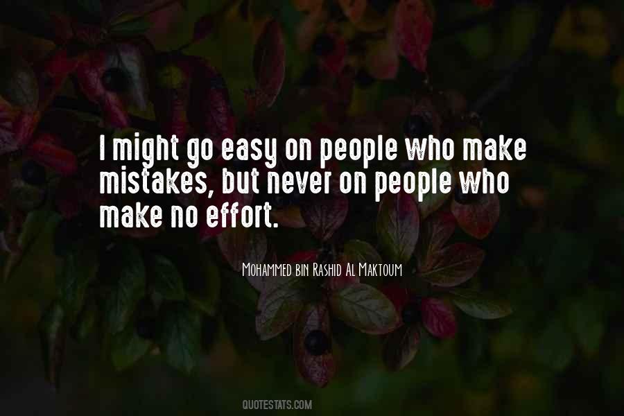 No Effort Sayings #1322086