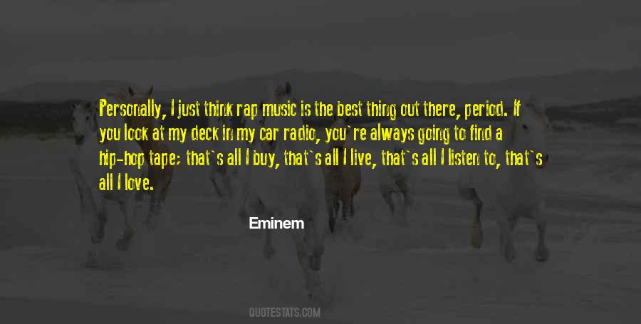 Eminem Rap Sayings #488056