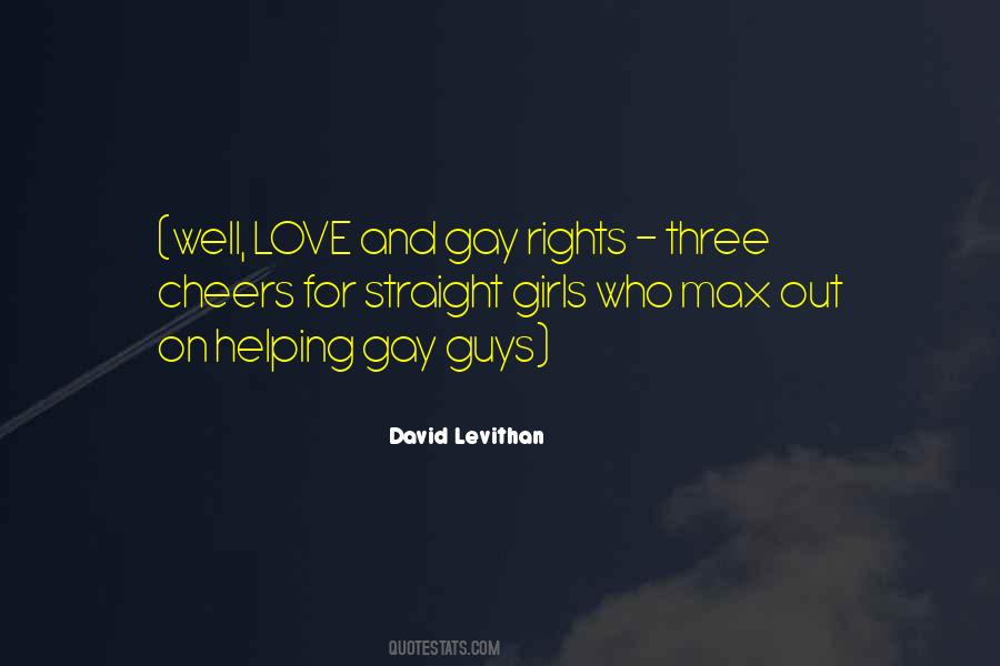 Quotes About Gay Rights #393223
