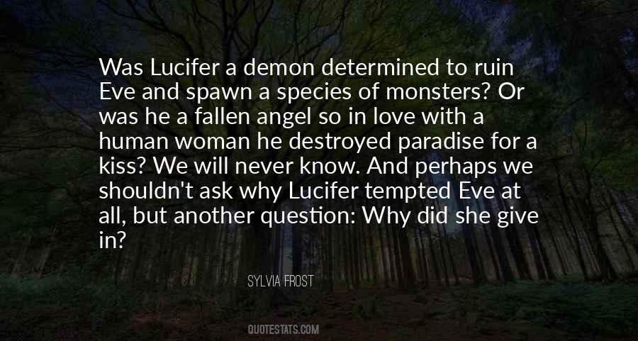 Demon Love Sayings #48461