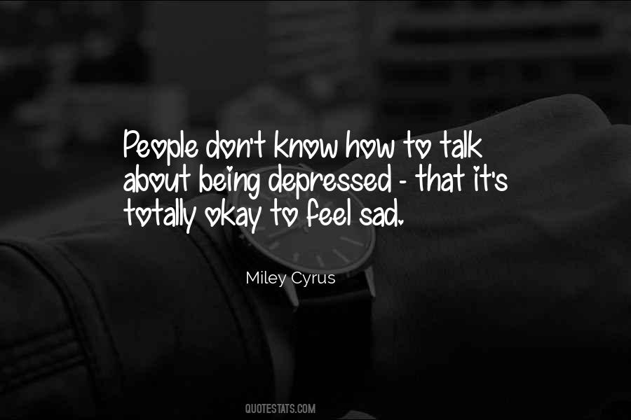 Sad Depressed Sayings #1210451