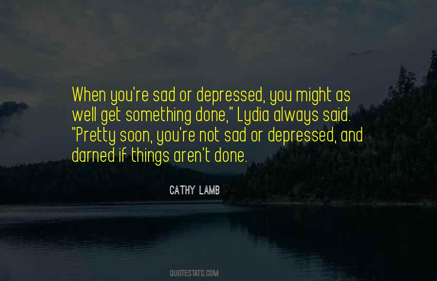 Sad Depressed Sayings #675328