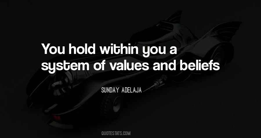 Quotes About Values And Beliefs #1223462