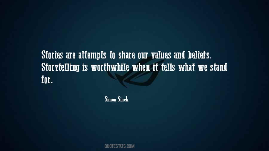 Quotes About Values And Beliefs #1527116