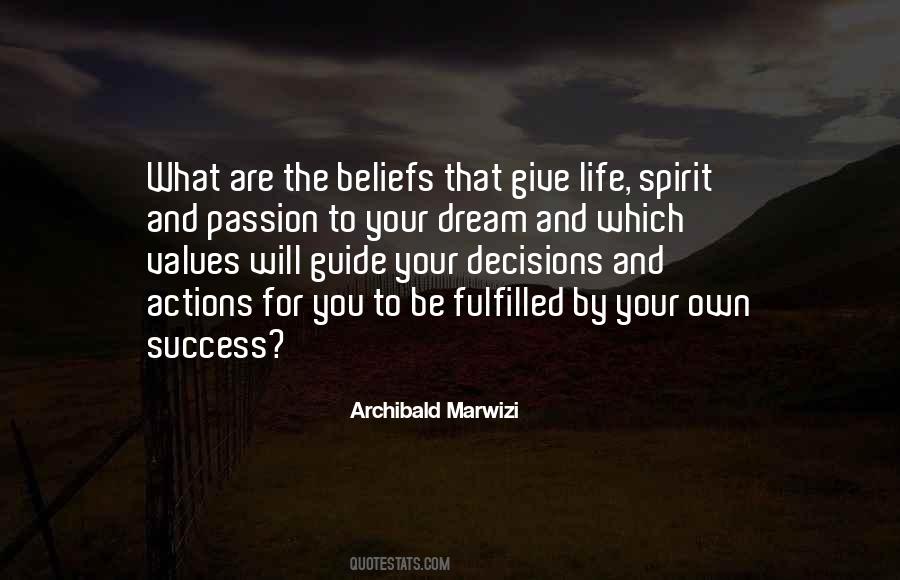 Quotes About Values And Beliefs #8374