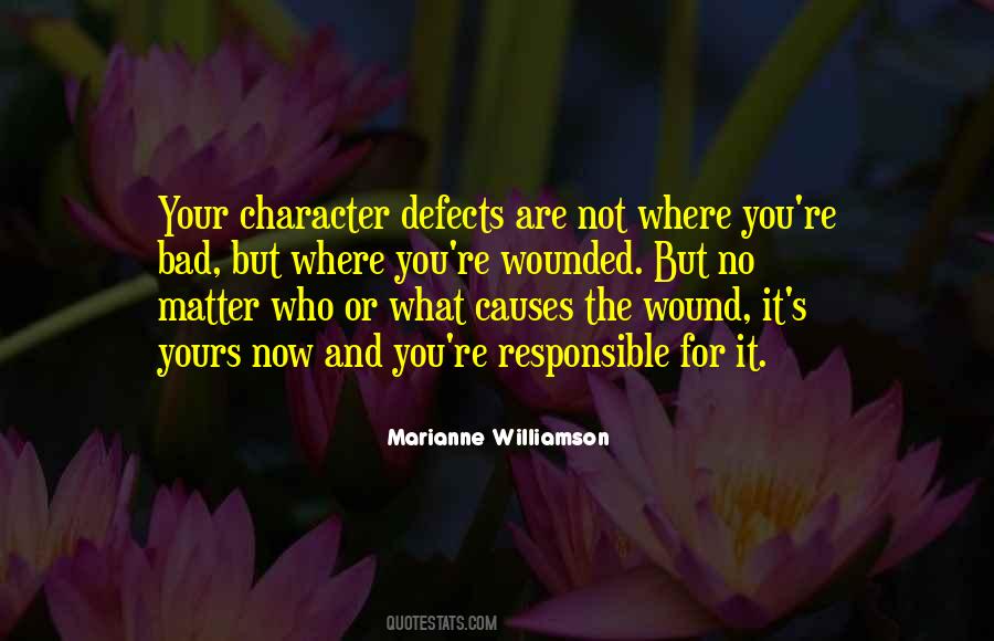 Quotes About Defects Of Character #374446
