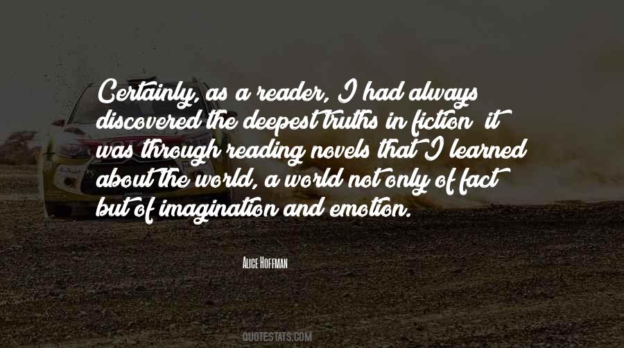 Quotes About Reading Novels #1722508