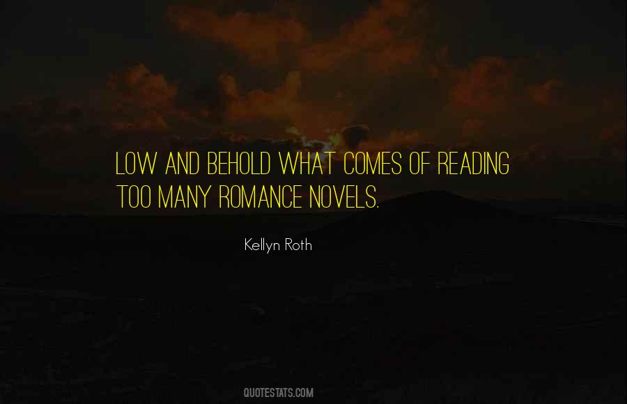 Quotes About Reading Novels #292923