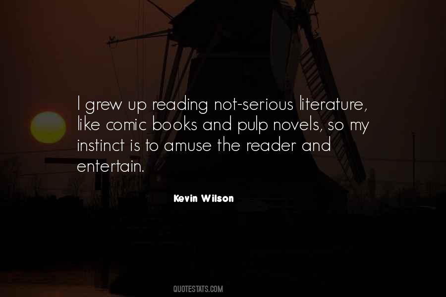 Quotes About Reading Novels #733802