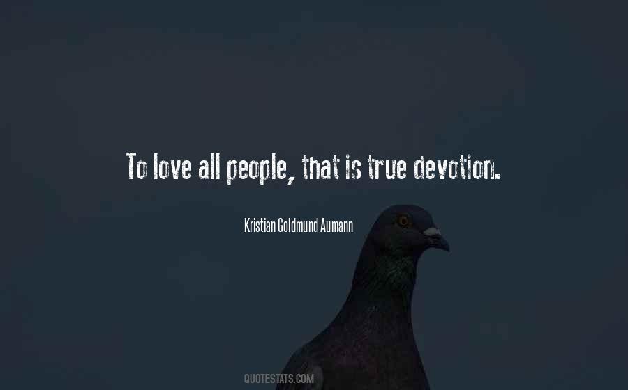 Love Devotion Sayings #100934 Love Devotion Sayings #100934
