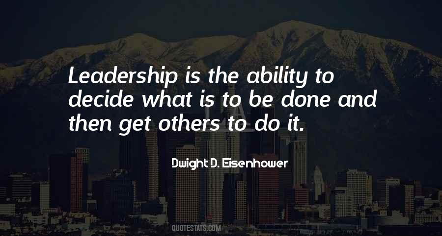 Dwight Eisenhower Sayings #208578