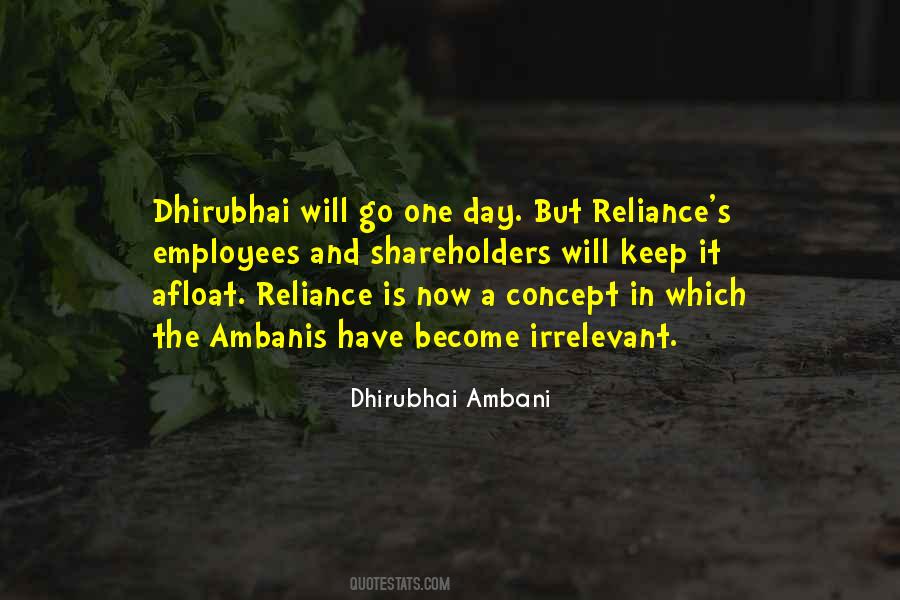Dhirubhai Ambani Sayings #277384