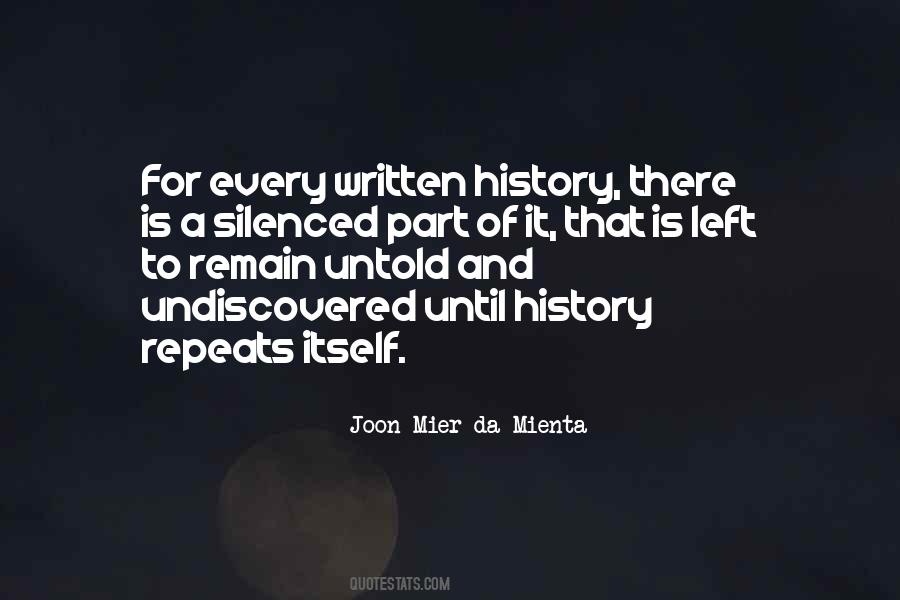 Quotes About Silenced #489516