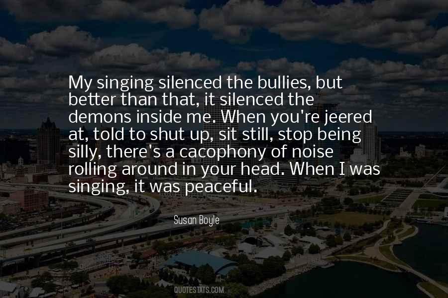 Quotes About Silenced #531428