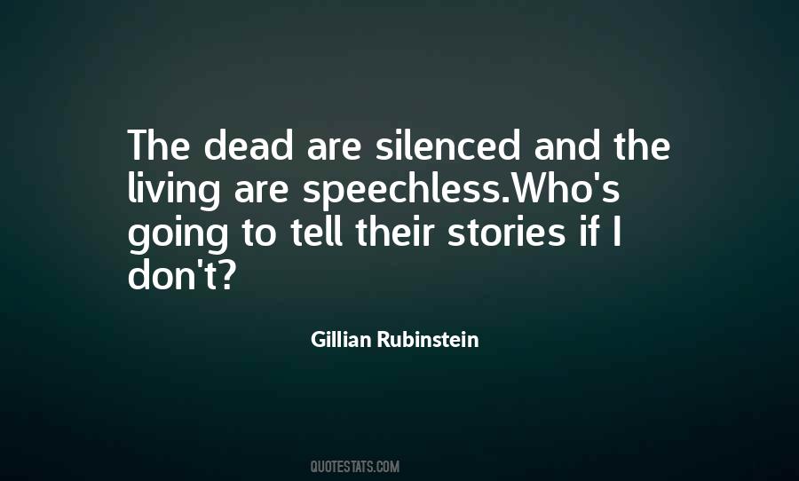 Quotes About Silenced #706758