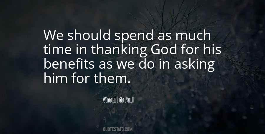 Quotes About Thanking God #403660