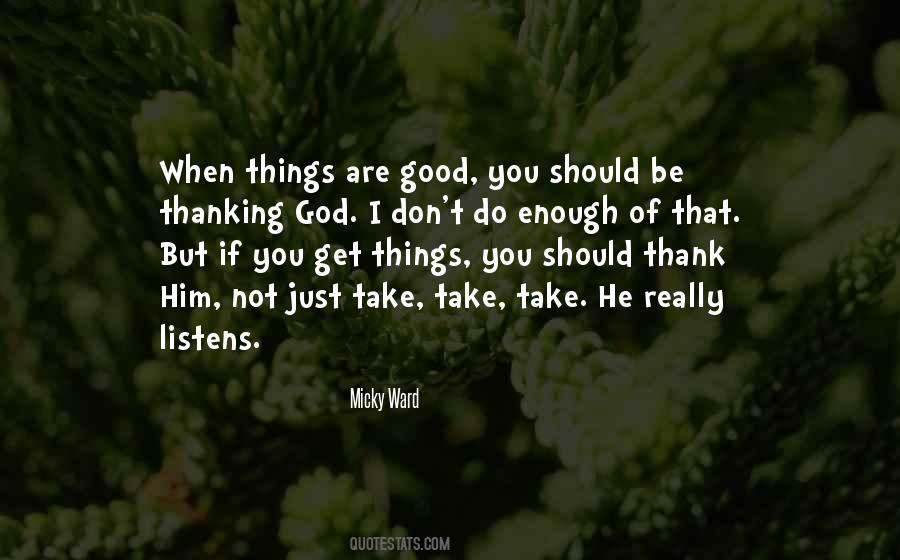 Quotes About Thanking God #735902