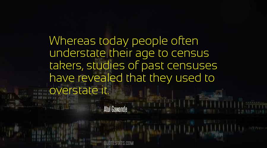 Quotes About Census #122607