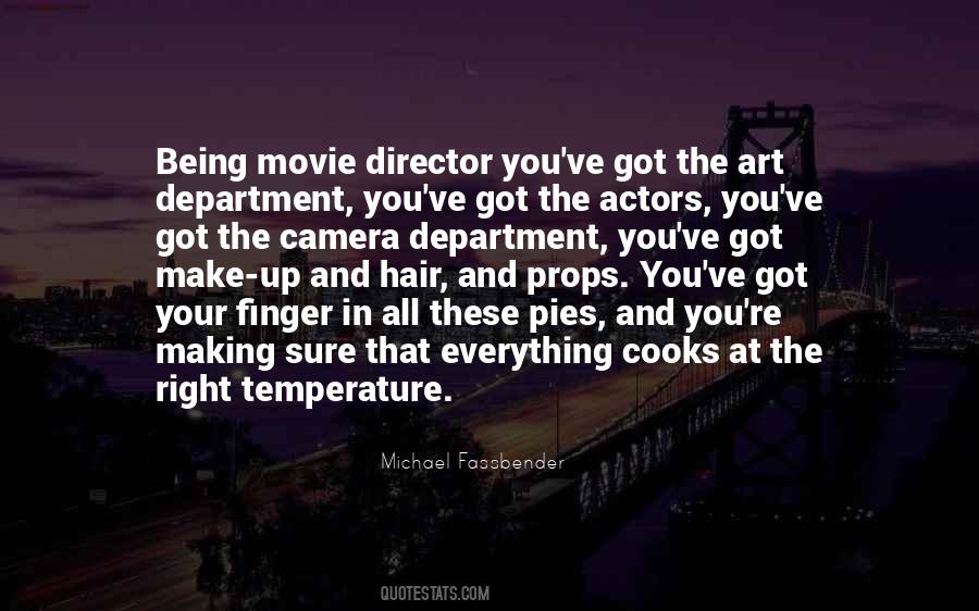 Movie Director Sayings #1462868