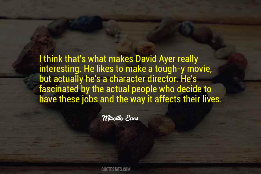 Movie Director Sayings #282527