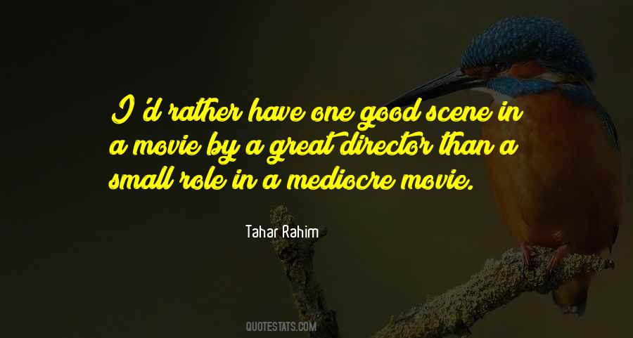 Movie Director Sayings #321067