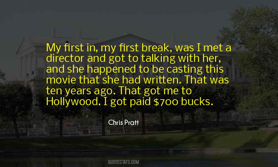 Movie Director Sayings #330381