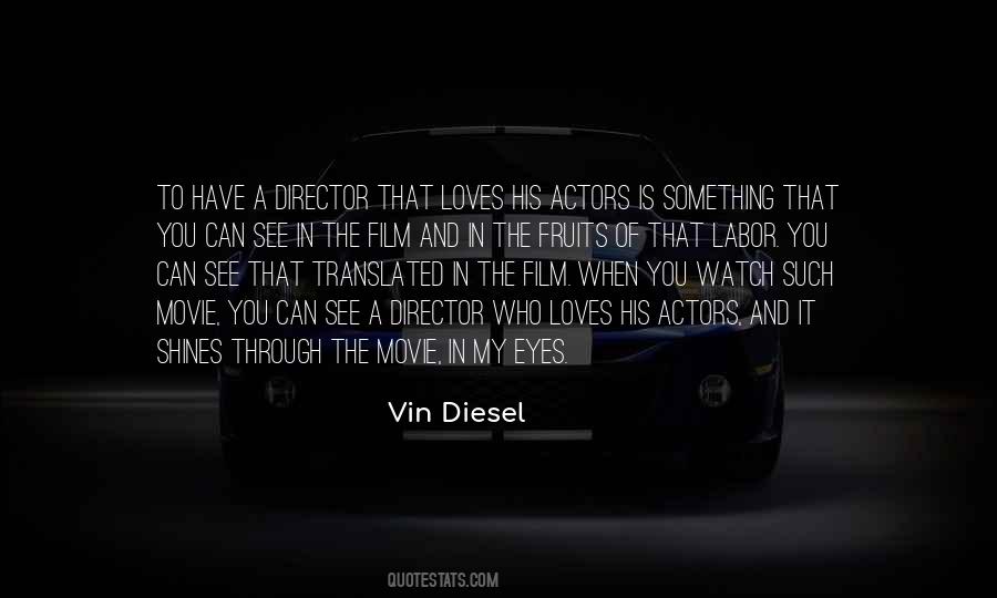 Movie Director Sayings #34016