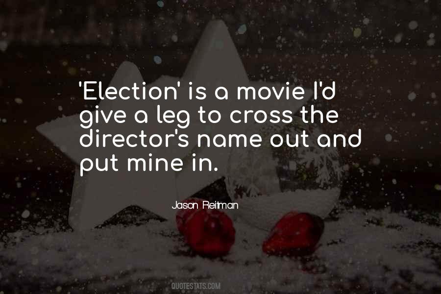 Movie Director Sayings #364298