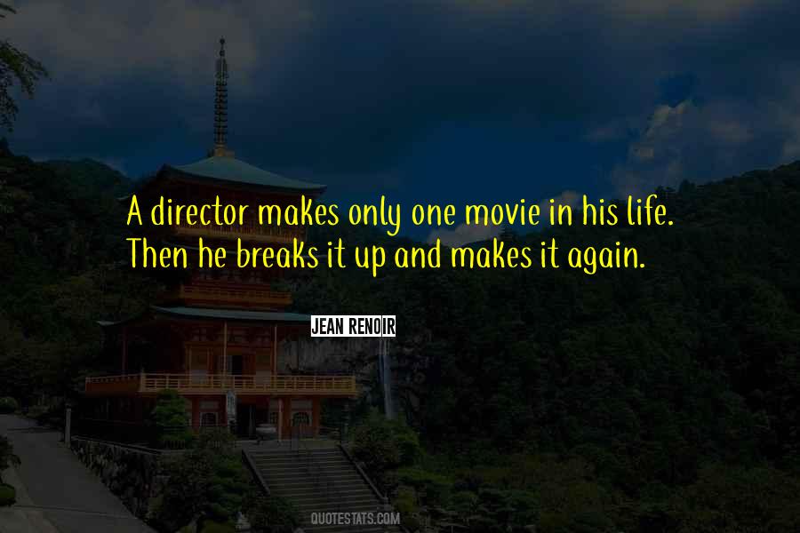 Movie Director Sayings #378825