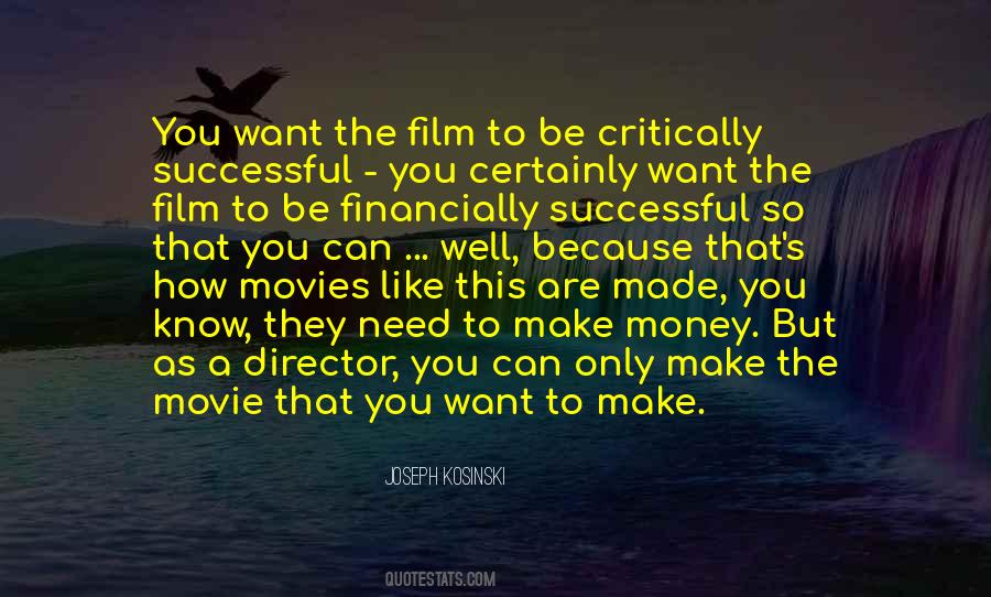 Movie Director Sayings #423289