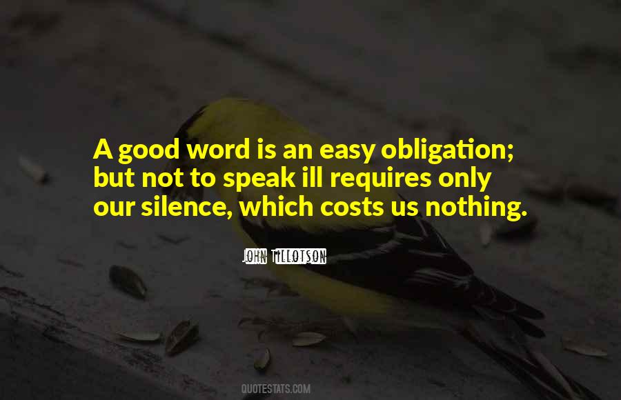 Quotes About Silence Is Good #778315