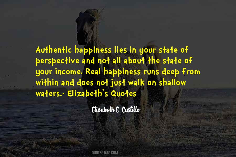 Quotes About Shallow Happiness #254762