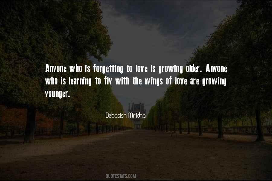 Quotes About Wings And Love #1047154
