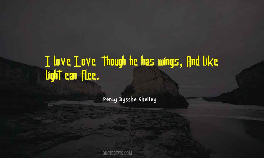 Quotes About Wings And Love #1111229