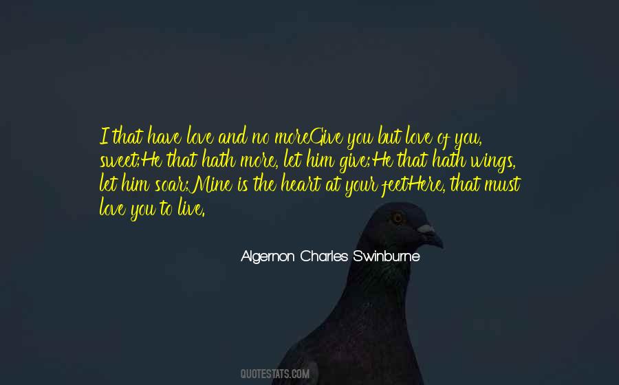 Quotes About Wings And Love #175511