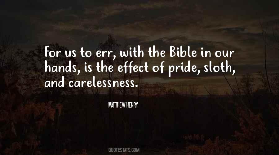 Quotes About Sloth Bible #1388144